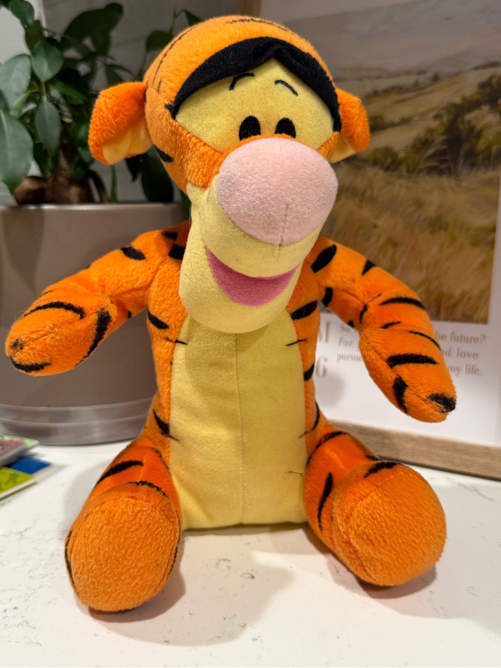 Vintage ‘01 Tigger Plush Stuffed Animal - Orange